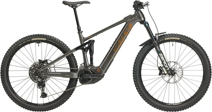 Salsa Notch Cues 10 Ebike – 29″ Aluminum Charcoal Black X-Large