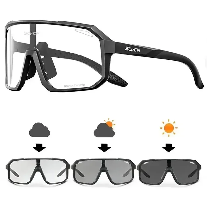 SCVCN X62 Photochromic Cycling Sunglasses