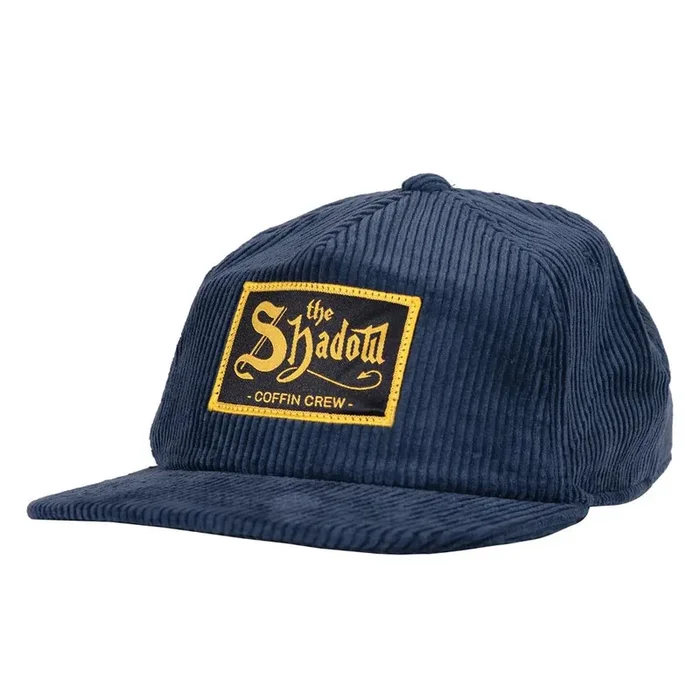 Shadow Coffin Crew Corduroy Hat – Blue