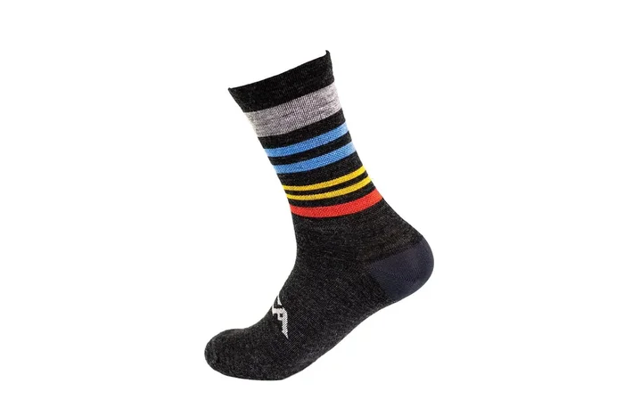 Silca Gravel Socks Mondrian Stripes
