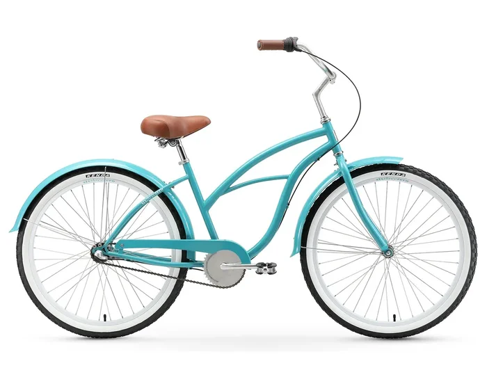 sixthreezero Breathe Women’s 26″ 3 Speed Beach Cruiser Bicycle