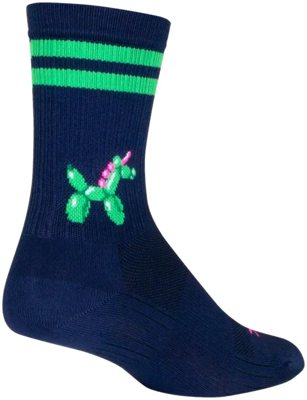 SockGuy Ballonicorn SGX Socks – 6″ Small/Medium