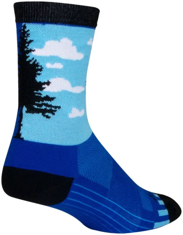 SockGuy Night and Day Crew Sock – 6″ Large/X-Large