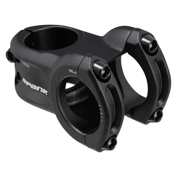 Spank Spoon 318 Stem – 43mm 31.8 Clamp +/-0 Black