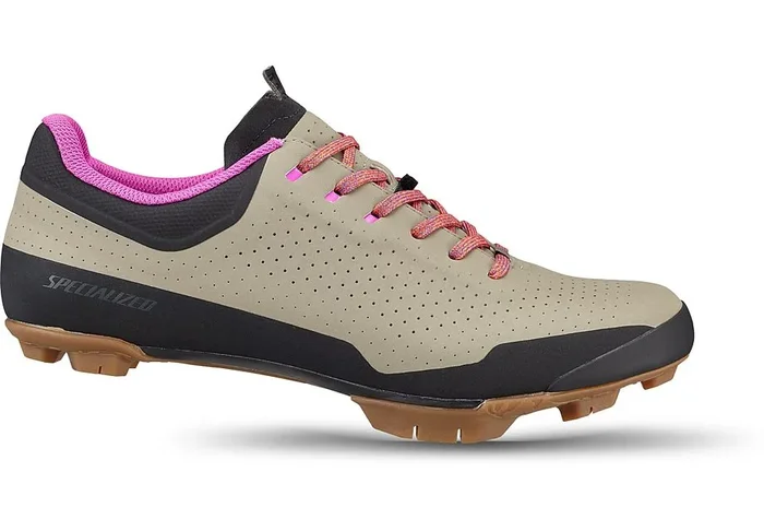 Specialized recon adv shoe taupe/dark moss green/fiery red/purple orchid 45