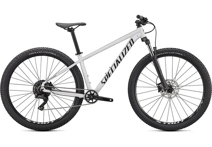 Specialized rockhopper comp 29 gloss metallic white silver / satin black l
