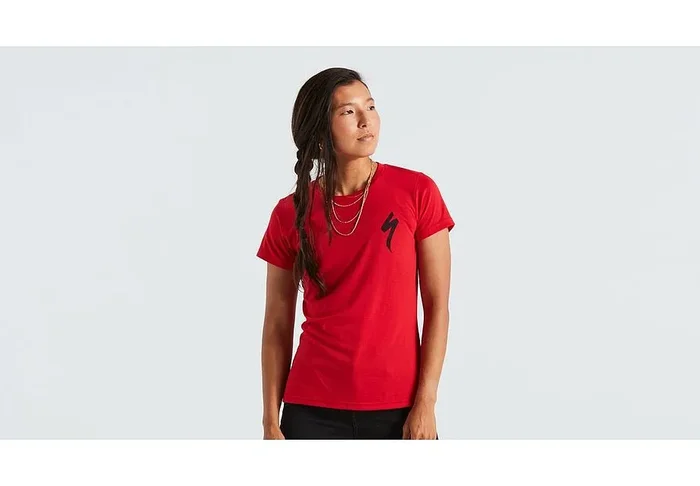 Specialized s-logo tee ss wmn flo red l