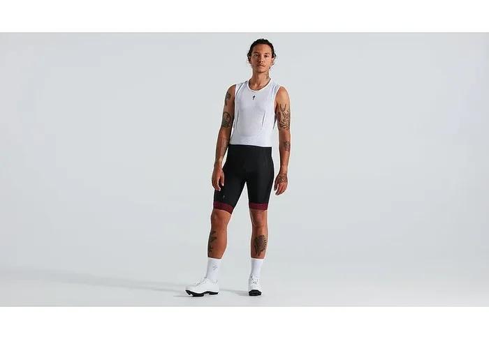 Specialized sl blur bib short men maroon s