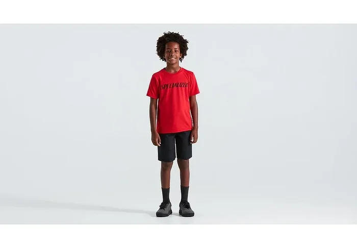 Specialized wordmark tee ss yth flo red s