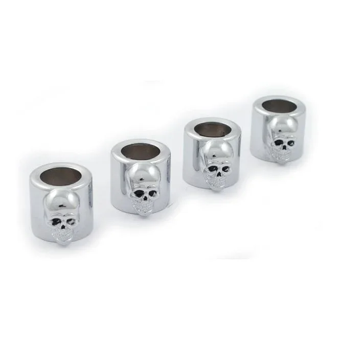 Spring Cover Set, Pushrod. Skull