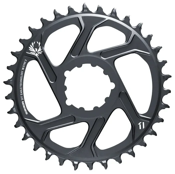 SRAM Eagle X-SYNC 2 Direct Mount Chainring – 32t Direct Mount 3mm Offset For Boost Lunar Grey