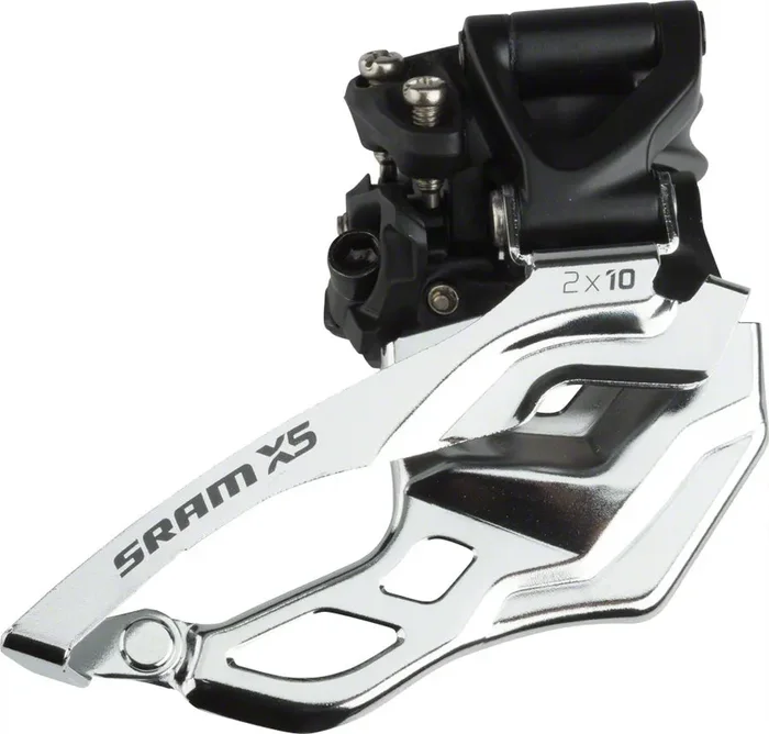SRAM X5 Front Derailleur 2×10 Speed 31.8/34.9mm High Clamp Top Pull