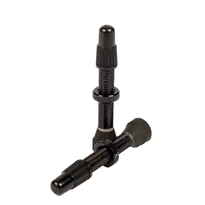 Stans Alloy Valve Stems – 35mm Pair Black
