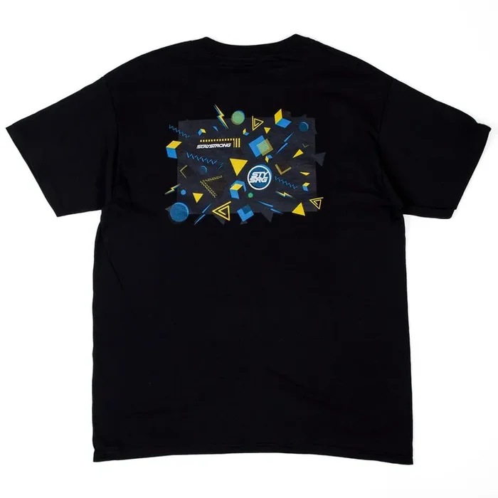 Stay Strong Block Youth T-Shirt – Black