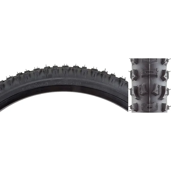 Sunlite Smoke MTB 24×2.1 Inch Bike Tire