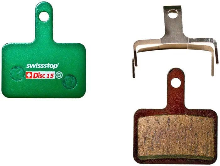 SwissStop Disc C Disc Brake Pad Set – Disc 15 For ShimanoDeore/Alivio/Acera 2-Piston Calipers