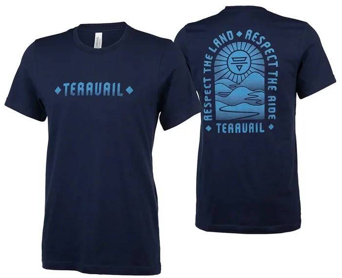 Teravail Landmark T-Shirt – Navy Unisex Small