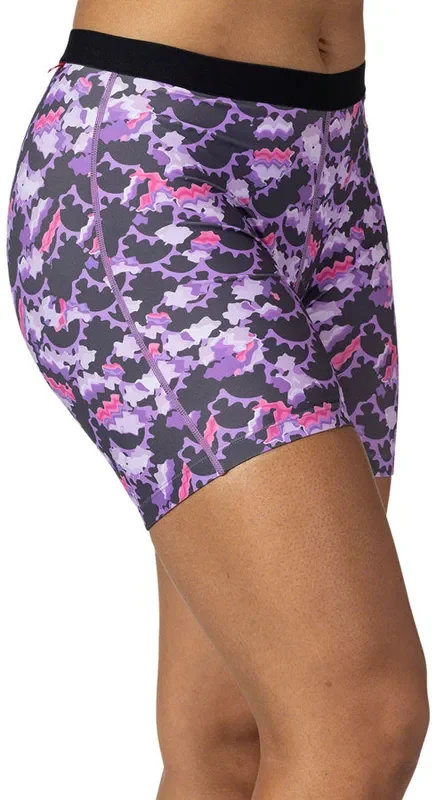 Terry Mixie Liner Shorts – Purple Rings X-Large