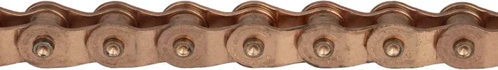 The Shadow Conspiracy Interlock V2 Chain – Single Speed 1/2″ x 1/8″ 98 Links Half Link Chain Copper