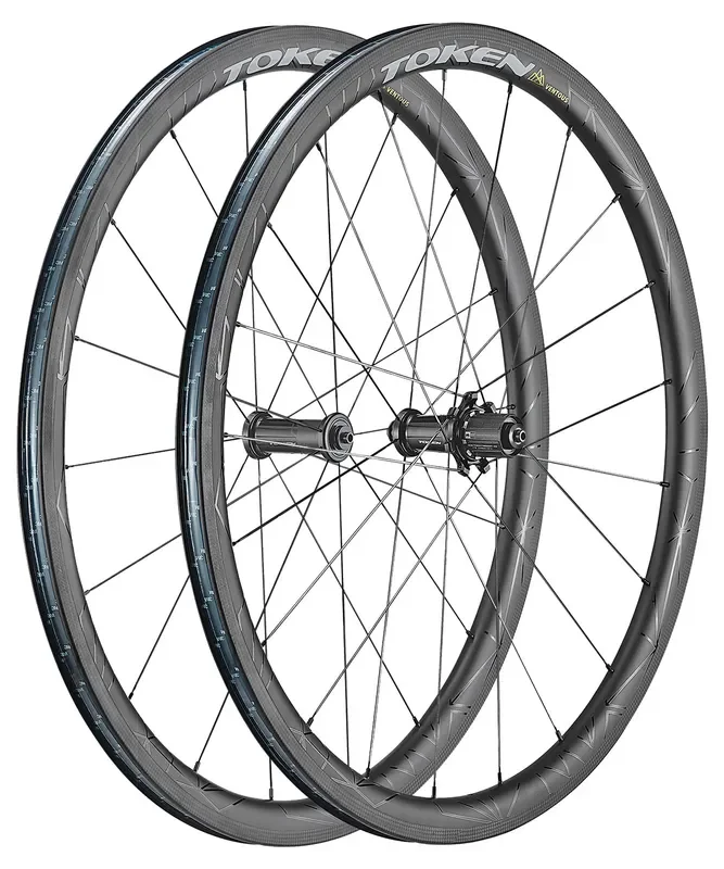 Token Ventous Rim 36mm Carbon Tubeless Road Racing Wheelset SRAM XDR SRAM XDR