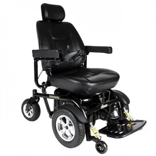 Trident HD Front Wheel Drive Heavy Duty Drive Medical Electric Power Chair