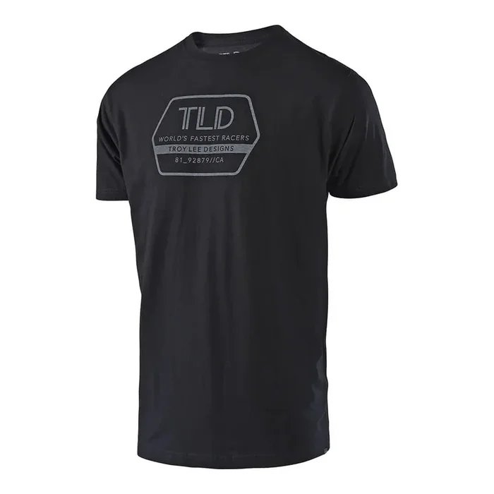 TROY LEE DESIGNS FACTORY BLACK T-SHIRT