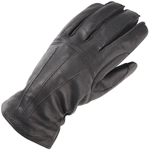 Tucano Urbano Softy Icon Leather Gloves – Black