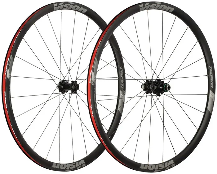 Vision Team 35 Disc Wheelset – 700c 12 x 100/142mm Center-Lock XDR Black