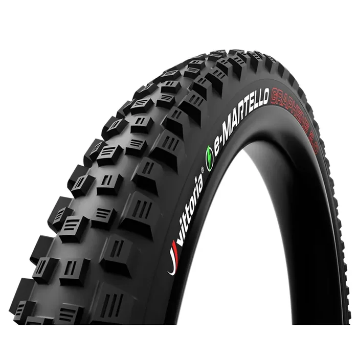 Vittoria e-Martello Tire – 27.5 x 2.4 Tubeless 2PLY Folding Black G2.0
