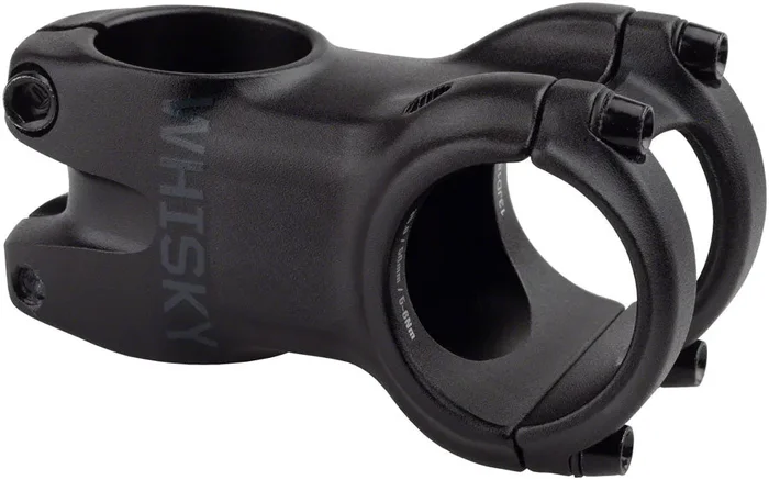 WHISKY No.7 MTN Stem – 50mm 35.0 Clamp +/-0 1 1/8″ Aluminum Black