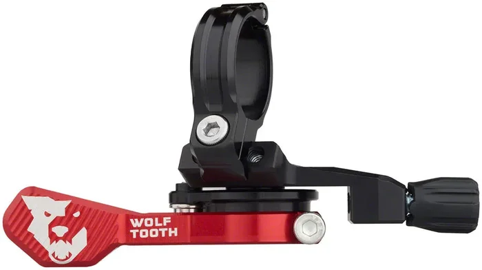 Wolf Tooth ReMote Pro Dropper Post Lever – 22.2mm Clamp Red