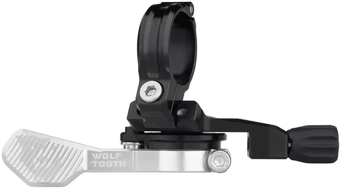 Wolf Tooth ReMote Pro Dropper Post Lever – 22.2mm Clamp Silver