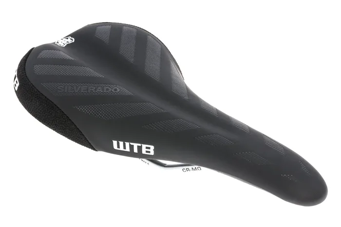 WTB Silverado Pro Saddle 130mm Cr-Mo Rails Black