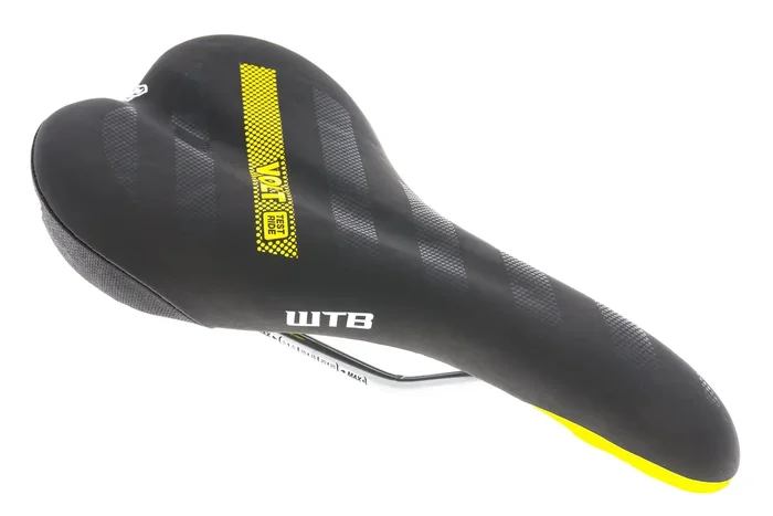 WTB Volt Test Saddle 135mm Cr-Mo Rails Black/Yellow